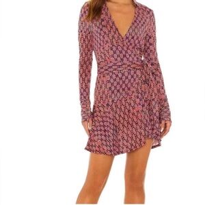 Free People Rhetta Wrap Dress NWT